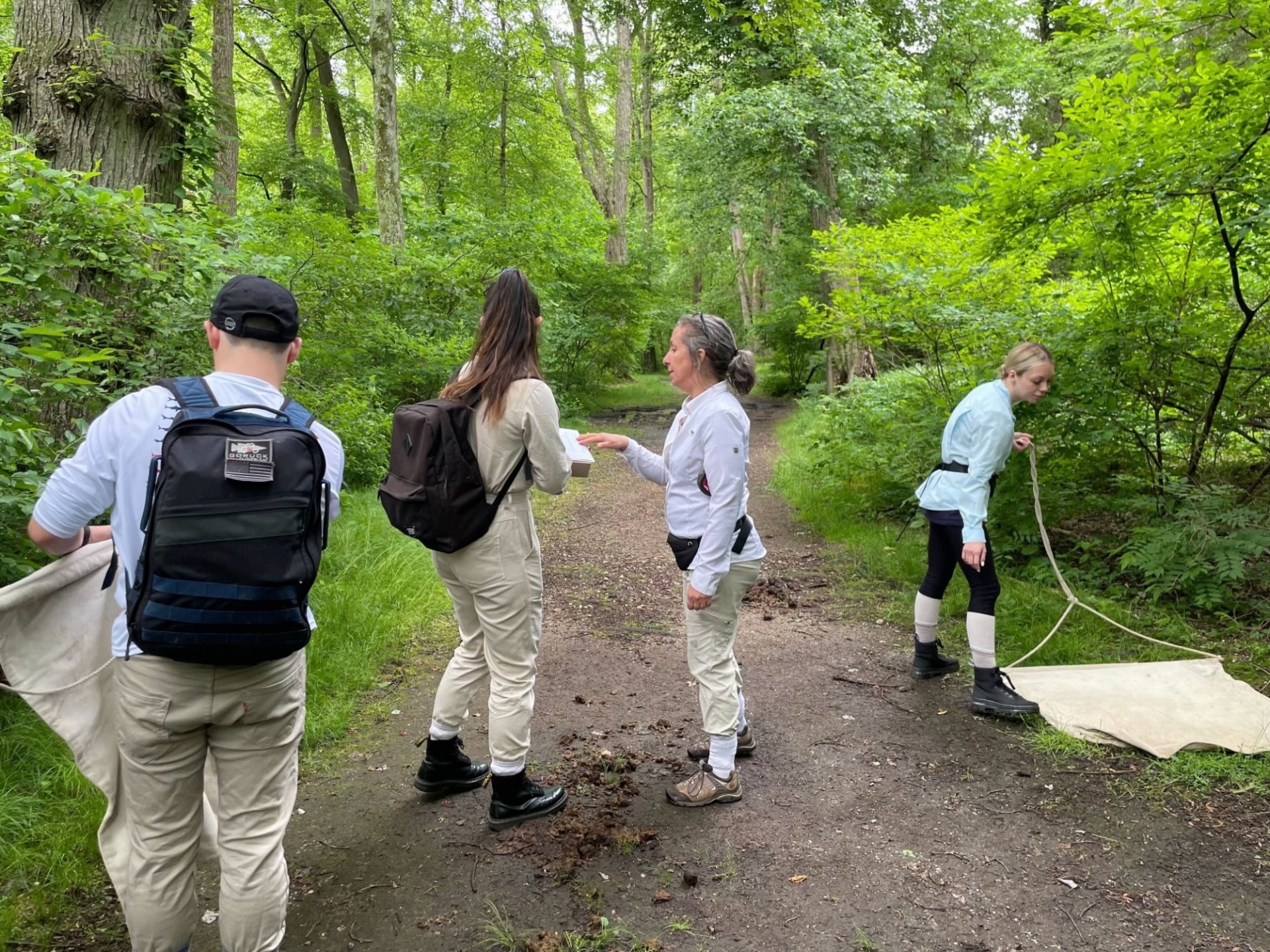 Field Research during 2022 Diuk-Wasser Lab team conducting field research in 2022.