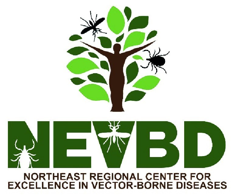 The logo of the Northeast Center of Excellence for Vector-borne Diseases